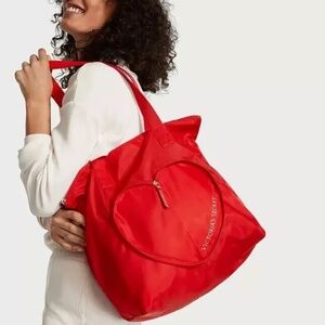 Victoria’s Secret Heart Tote, Victoria’s Secret Valentines Day Packable Tote